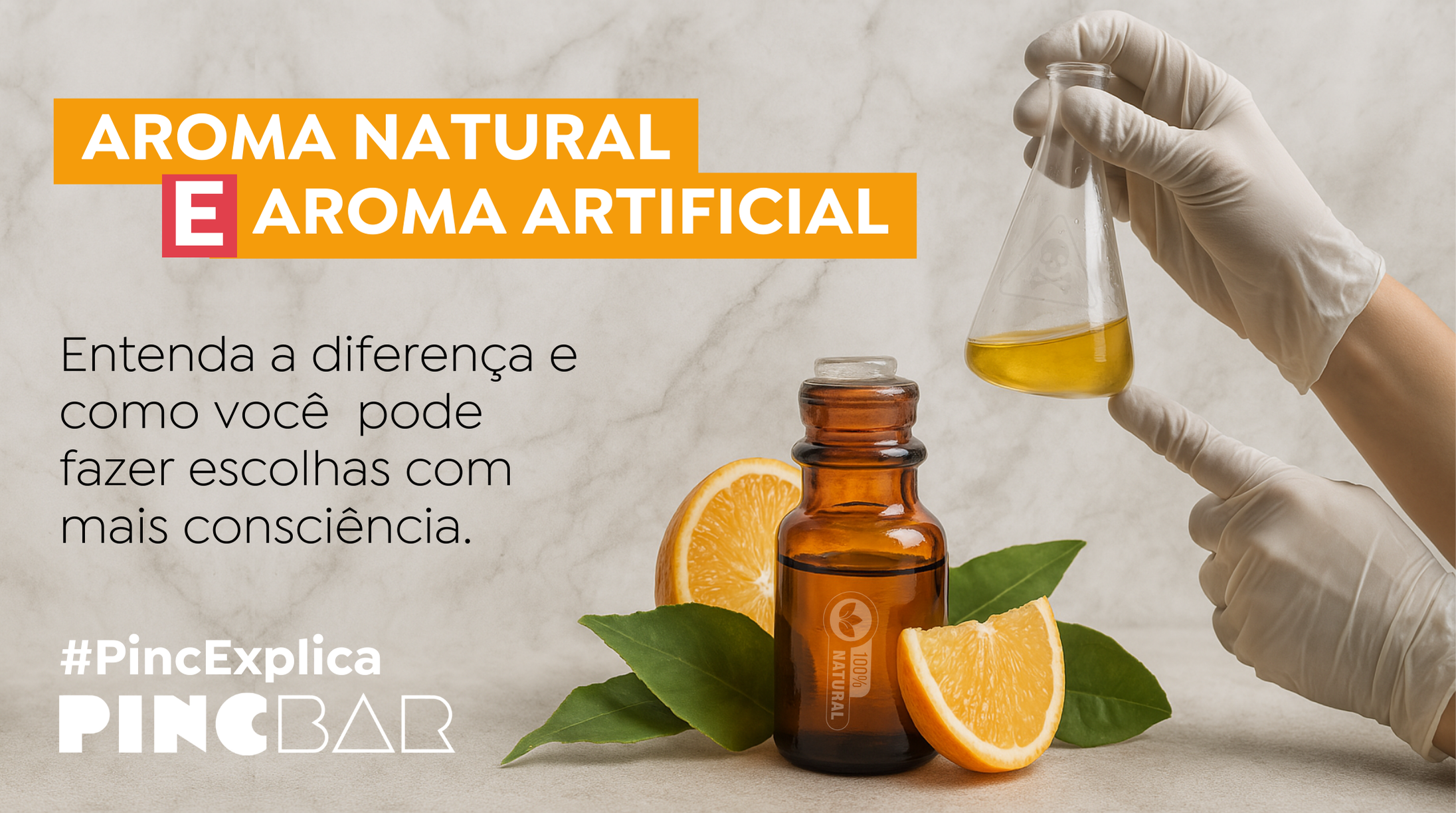 Aroma natural x artificial: Entenda a diferença