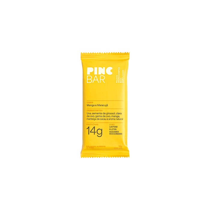 Pinc BARRA DE PROTEÍNA PINC BAR MANGA E MARACUJA
