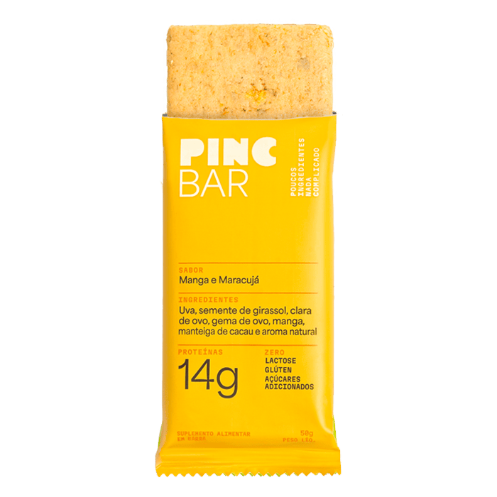 Pinc BARRA DE PROTEÍNA PINC BAR MANGA E MARACUJA