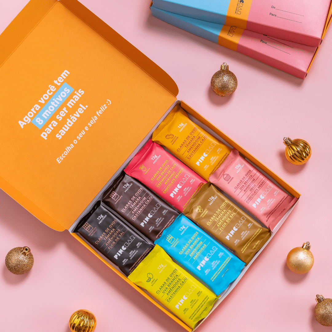 Pincbar BARRA DE PROTEÍNA Caixa Presente Pincbar