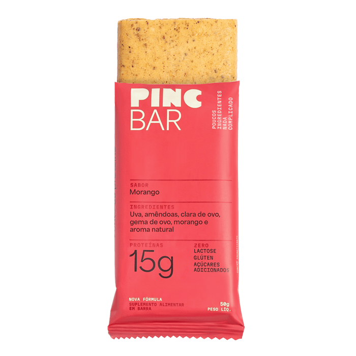 Pincbar BARRA DE PROTEÍNA PINC BAR MORANGO