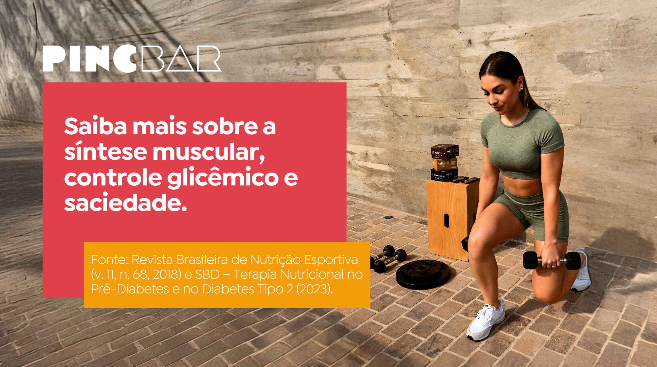 Saiba mais sobre a síntese muscular, controle glicêmico e saciedade.