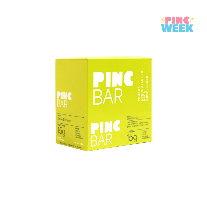Pinc BARRA DE PROTEÍNA PINC BAR LIMÃO SICILIANO