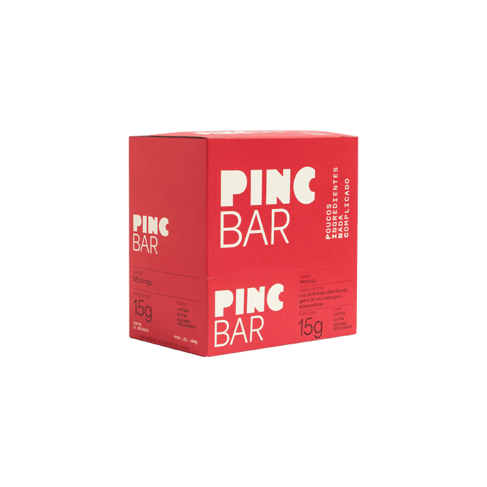 Pincbar BARRA DE PROTEÍNA PINC BAR MORANGO