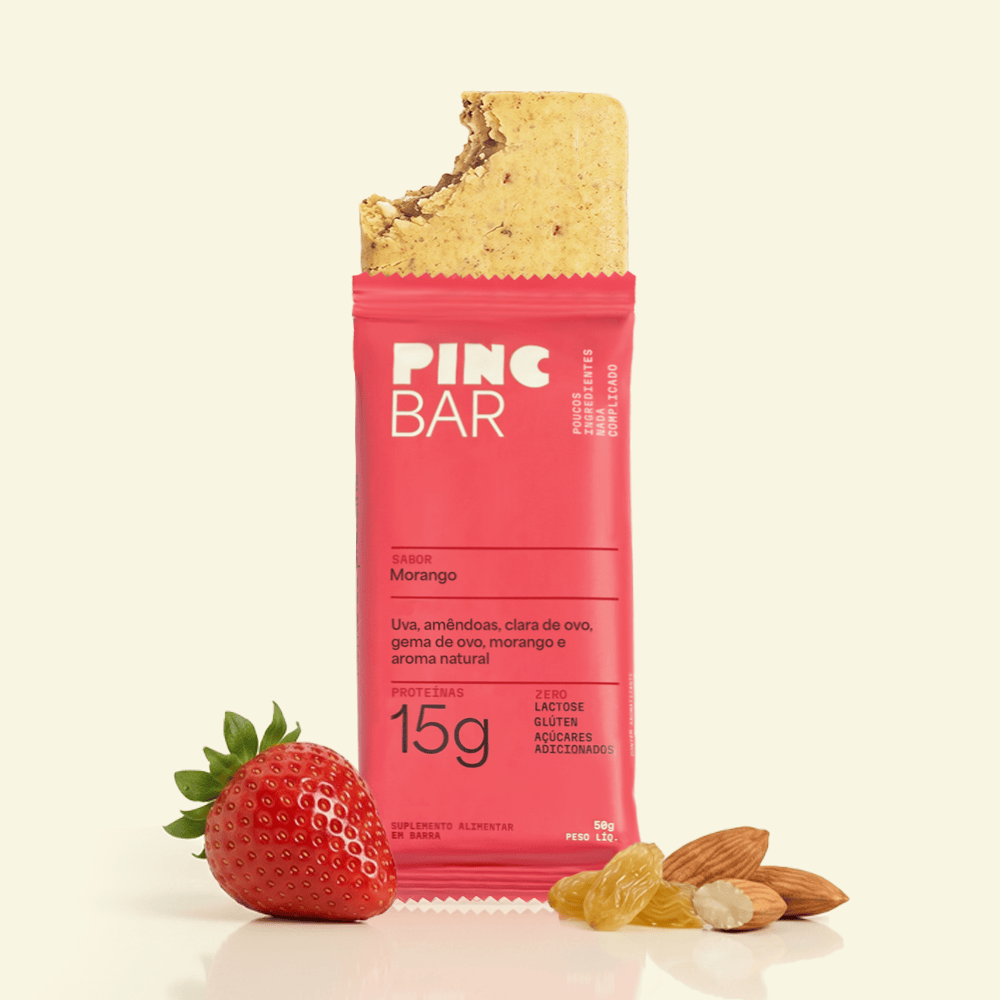 Pincbar BARRA DE PROTEÍNA PINC BAR MORANGO